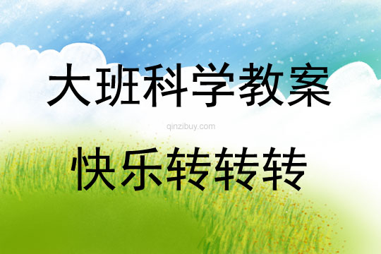 大班科學(xué)快樂(lè)轉(zhuǎn)轉(zhuǎn)轉(zhuǎn)教案反思