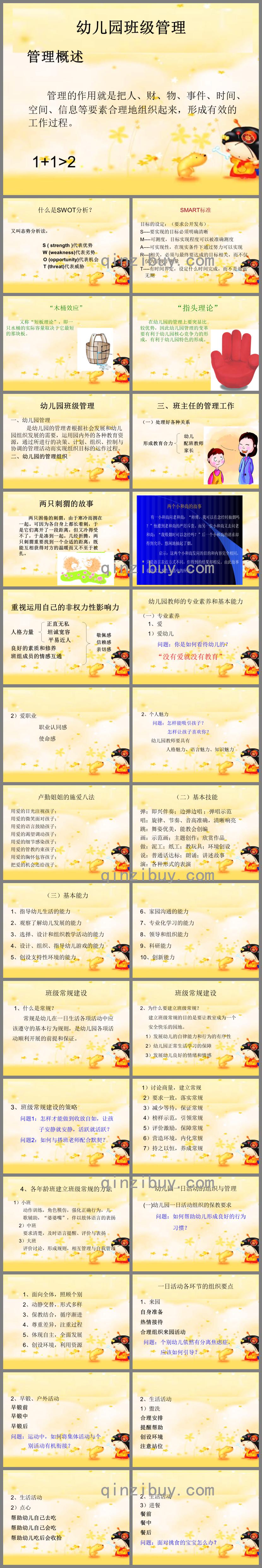 調整好幼兒園班級管理PPT課件