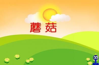 小班語言活動蘑菇PPT課件