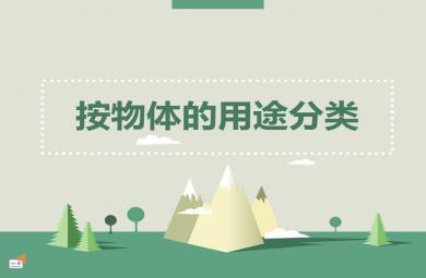 大班數學活動按物品的用途分類PPT課件
