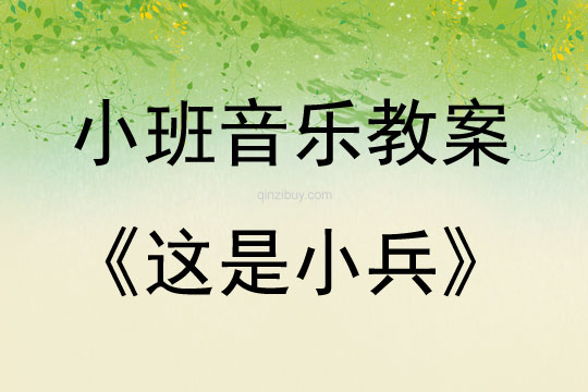 小班音樂欣賞這是小兵教案反思