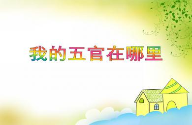 中班健康我的五官在哪里PPT課件