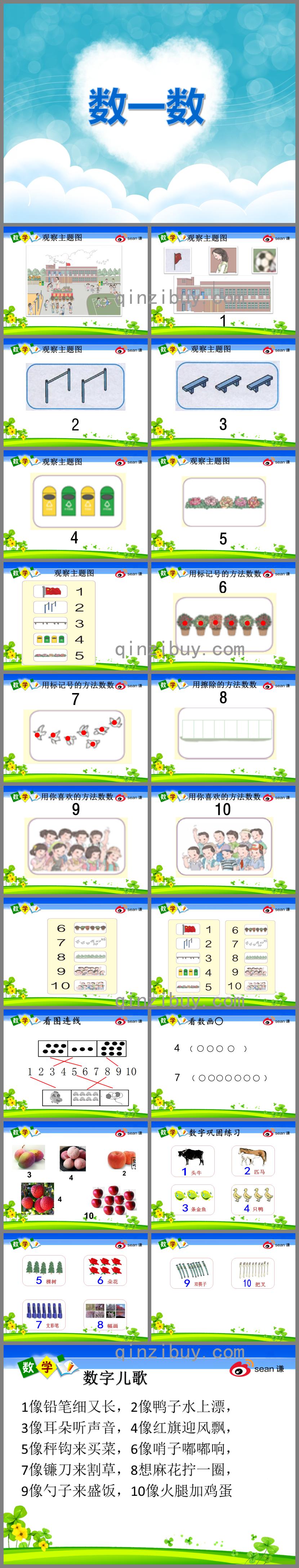大班多媒體數(shù)學(xué)認(rèn)知數(shù)一數(shù)PPT課件