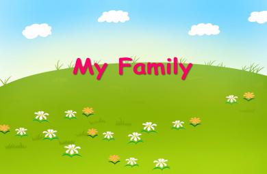 大班英語My Family PPT課件