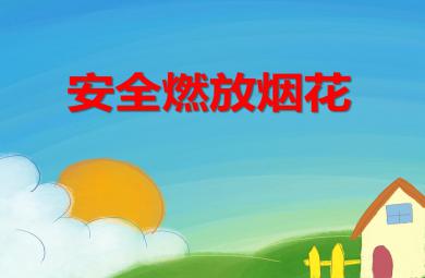 大班安全活動(dòng)安全燃放煙花PPT課件