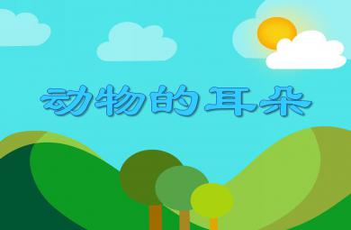 小班科學(xué)活動(dòng)動(dòng)物的耳朵PPT課件