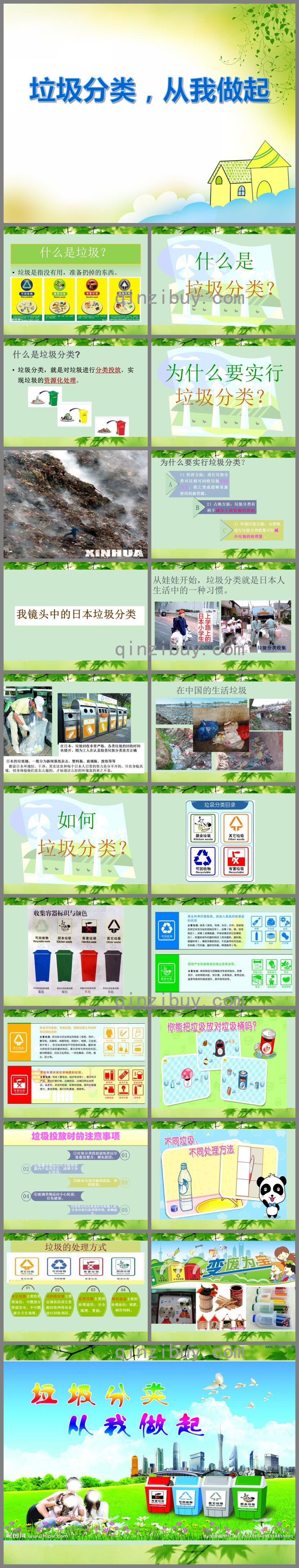 大班社會活動垃圾分類，從我做起PPT課件