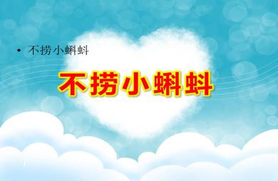 大班語言不撈小蝌蚪PPT課件