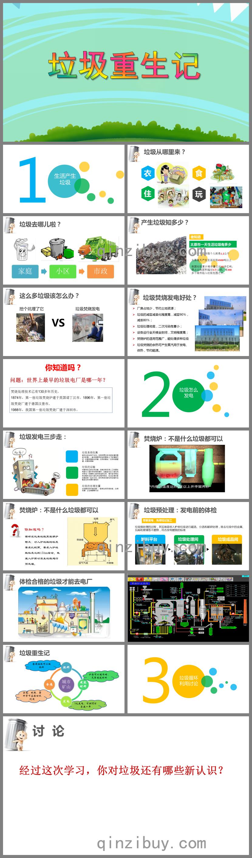 大班社會(huì)垃圾重生記PPT課件