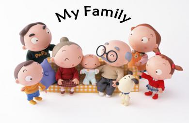 大班英語活動My family PPT課件