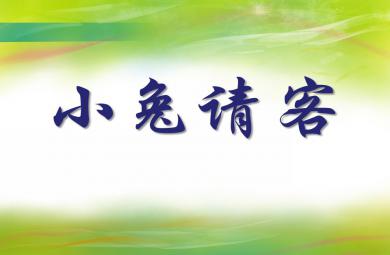 大班數學說課稿小兔請客PPT課件