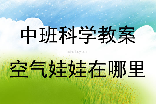 中班科學活動設計空氣娃娃在哪里教案反思