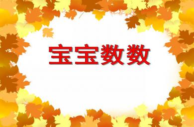 小班數(shù)學(xué)活動(dòng)寶寶數(shù)數(shù)PPT課件