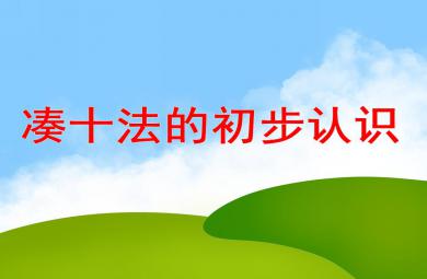 大班數(shù)學(xué)活動湊十法的初步認識PPT課件