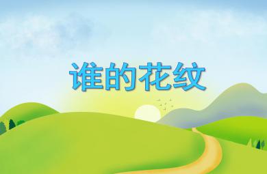 中班數學活動誰的花紋PPT課件