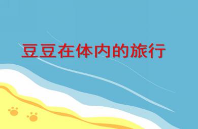 大班健康活動豆豆在體內的旅行PPT課件