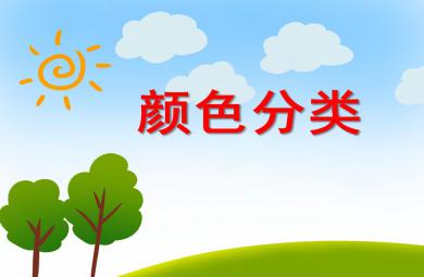 小班數(shù)學(xué)活動(dòng)顏色分類PPT課件