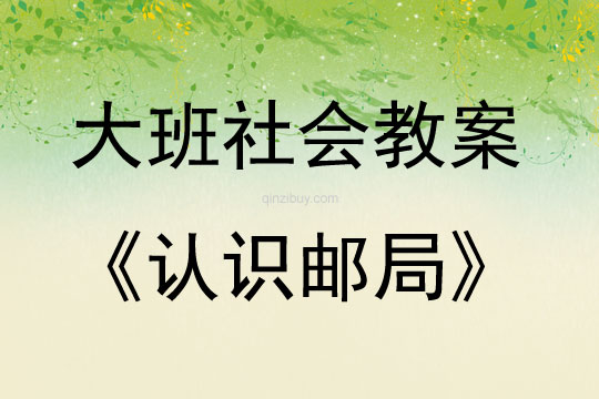 大班社會認(rèn)識郵局教案反思