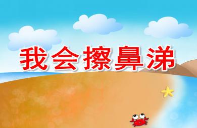 小班健康我會擦鼻涕PPT課件