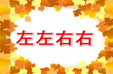 中班數學左左右右PPT課件