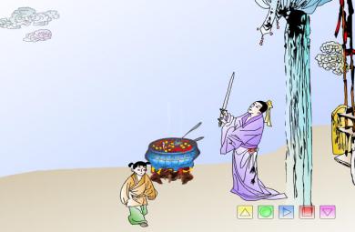 幼兒園古詩七步詩FLASH課件動畫