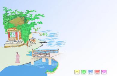 幼兒園古詩憶江南FLASH課件動畫
