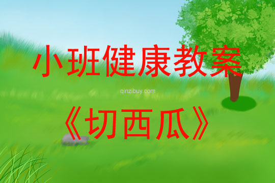 小班健康切西瓜教案反思