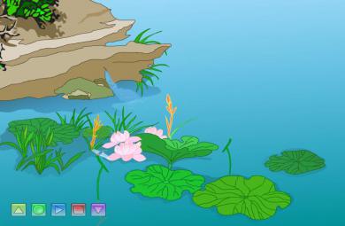 幼兒園古詩小池FLASH課件動畫