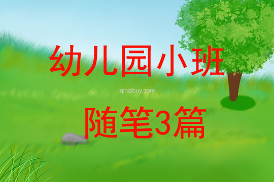 幼兒園小班隨筆3篇