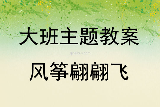 大班綜合春之韻——風箏翩翩飛教案反思