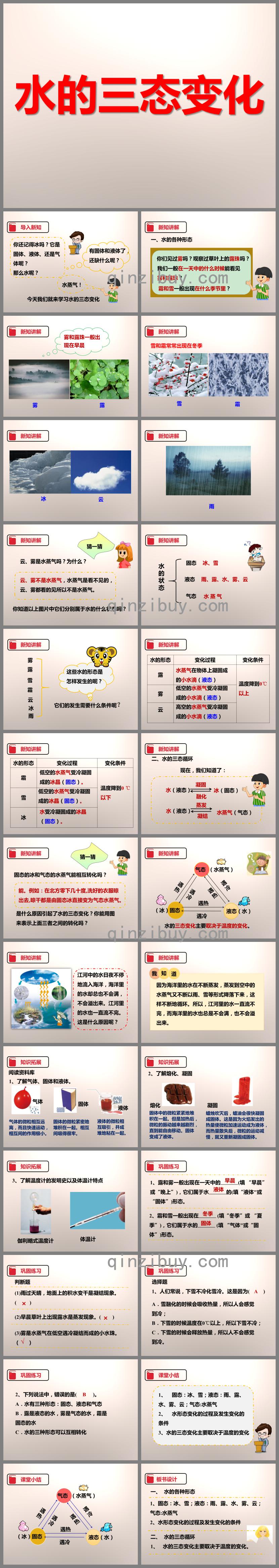 幼兒園水的三態變化PPT課件