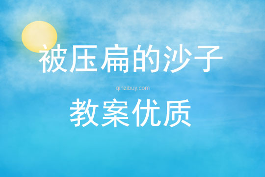 被壓扁的沙子教案優質