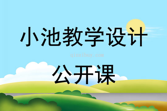 小池教學(xué)設(shè)計公開課
