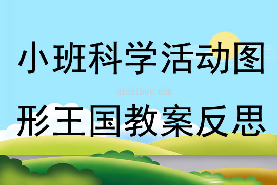 小班科學活動圖形王國教案反思