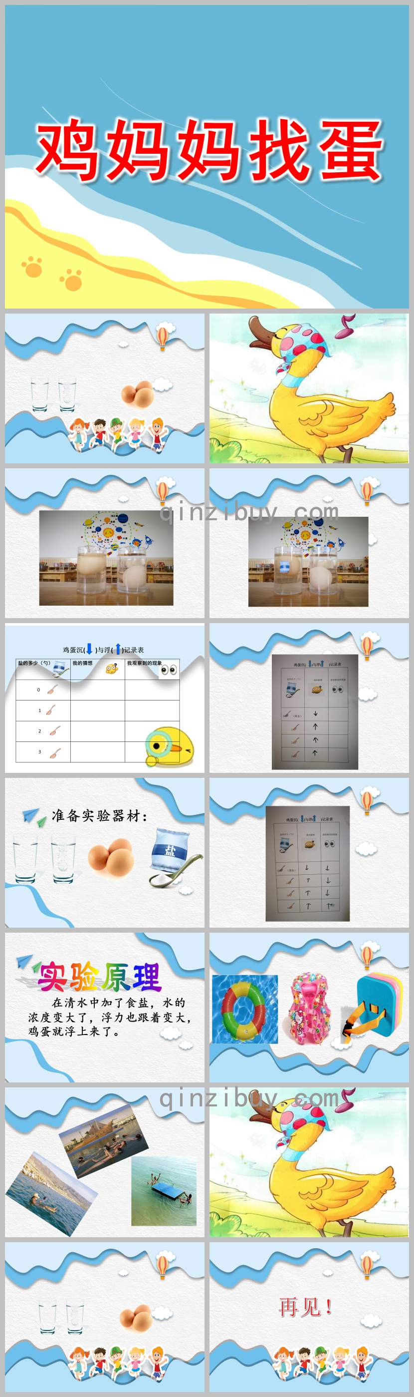 雞媽媽找蛋PPT課件教案圖片