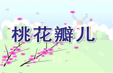 中班語言桃花瓣兒PPT課件教案