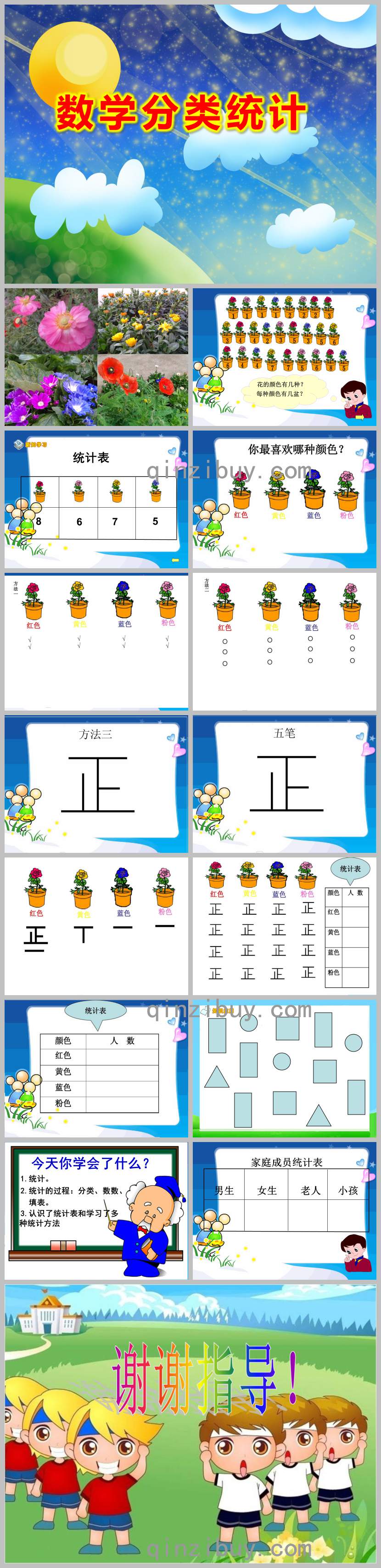 幼兒園數學分類統計PPT課件教案圖片