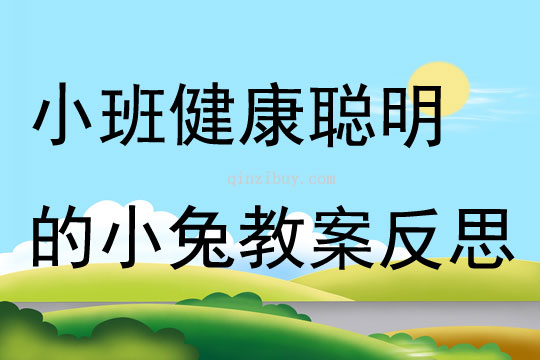 小班健康聰明的小兔教案反思