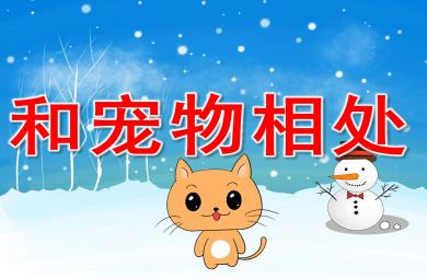 和寵物相處PPT課件教案圖片