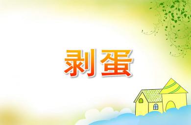 剝蛋PPT課件教案圖片