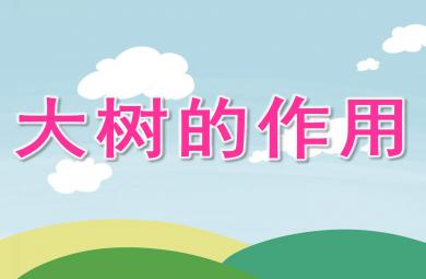 中班科學(xué)大樹的作用PPT課件教案圖片