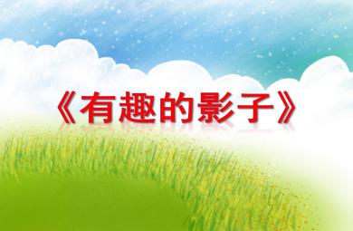 小班科學有趣的影子PPT課件教案