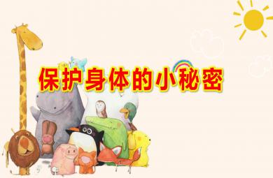 中班健康保護身體的小秘密PPT課件教案
