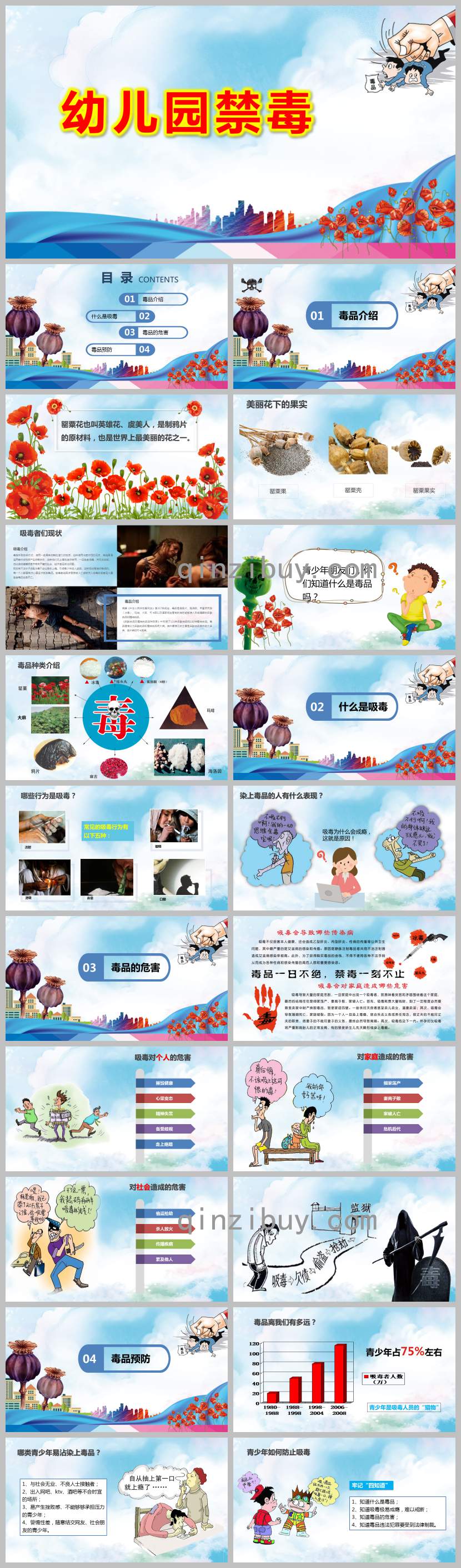 幼兒園禁毒PPT課件教案圖片