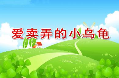 小班語言愛賣弄的小烏龜PPT課件