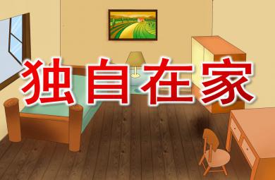 獨自在家PPT課件教案圖片