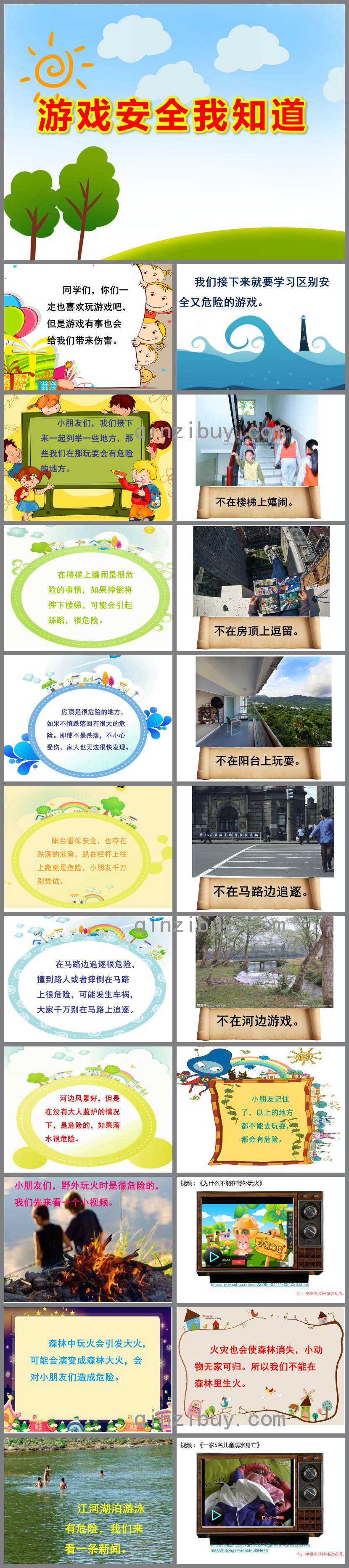 游戲安全我知道PPT課件教案圖片