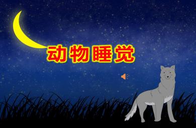 中班科學(xué)課件動物睡覺PPT課件教案音樂視頻