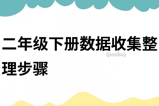 二年級下冊數據收集整理步驟