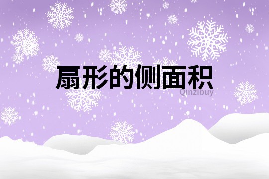 扇形的側面積